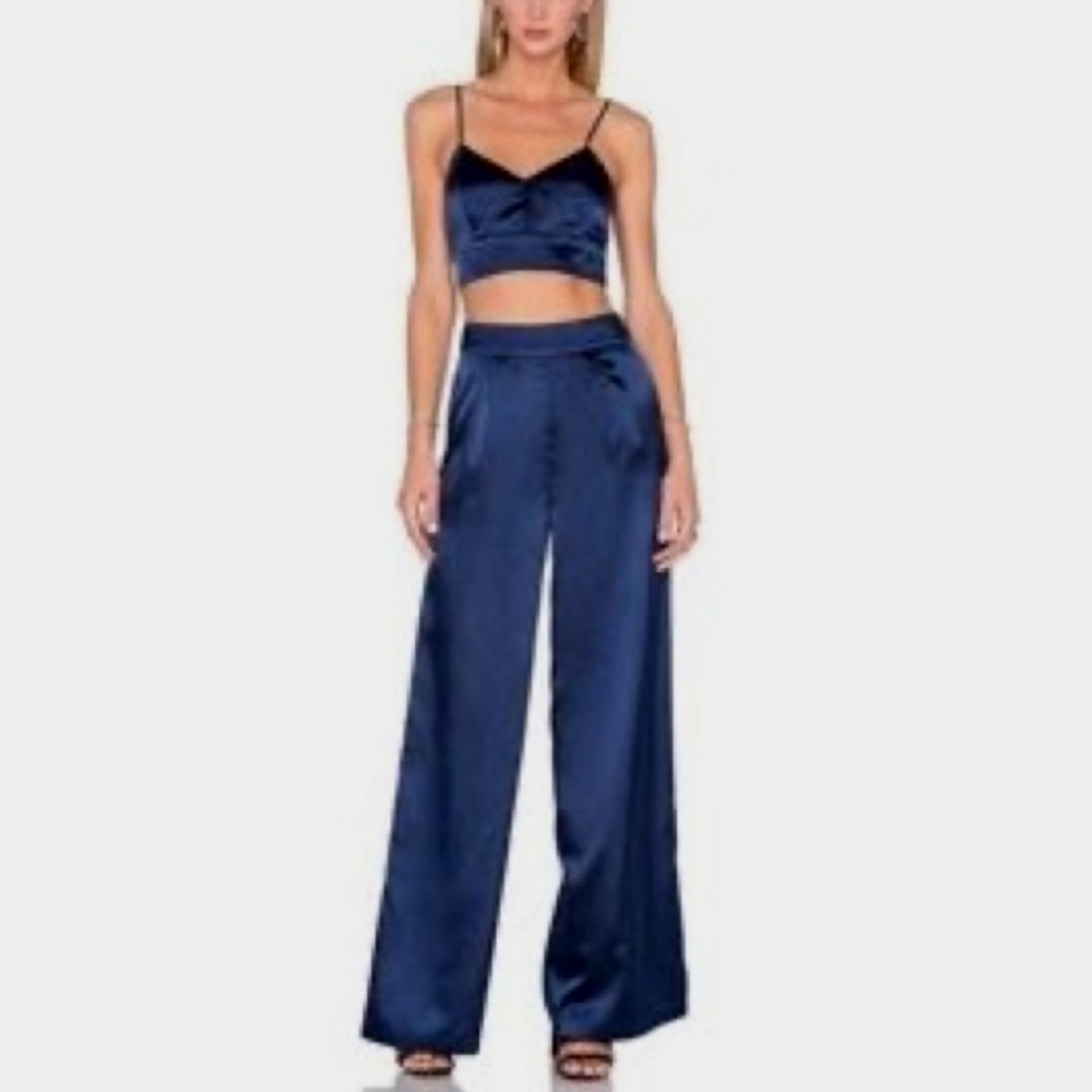 Satin two piece set